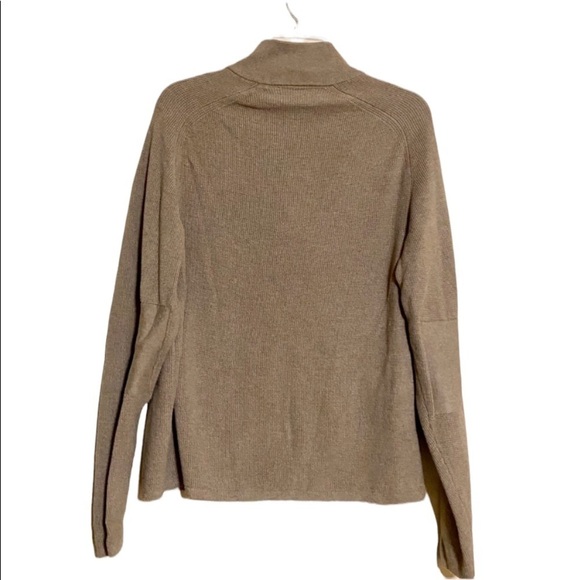 J.L. Powell Mock Turtle Neck Zippered Sweater (Size M) - Picture 2 of 6